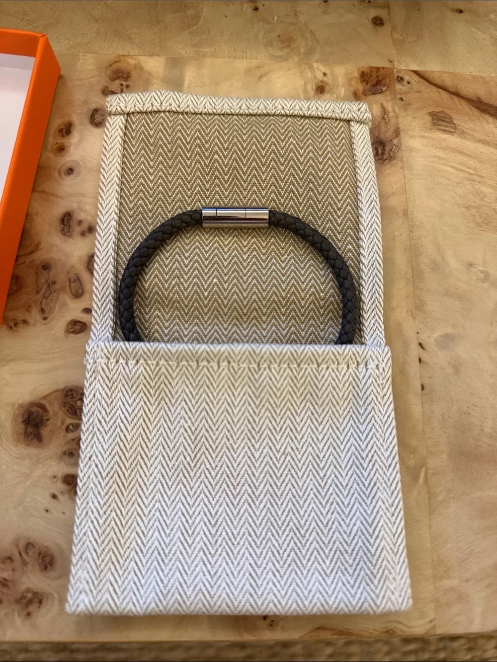 Hermes Goliath Bracelet Size T6 19.5CM